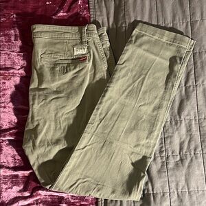 Levi's Olive Green Standard Taper Chinos